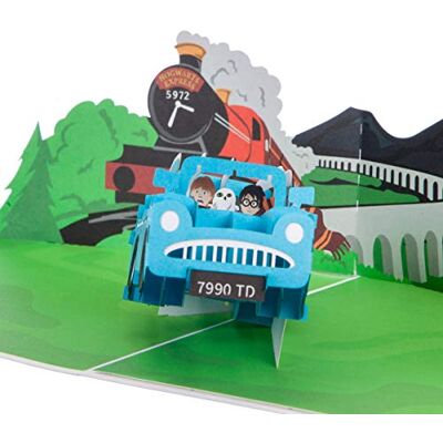 Cardology Cardología Tarjeta desplegable Flying Ford Anglia Tarjeta de cumpleaños de Harry Potter Mercancía con licencia oficial de Wizarding World (Flying Ford Anglia) Cardology Cardología Tarjeta desplegable Flying Ford Anglia Tarjeta de cumpleaños de Harry Potter Mercancía con licencia oficial de Wizarding World (Flying Ford Anglia)