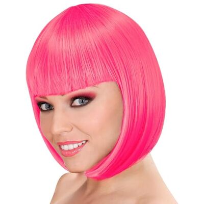 W WIDMANN MILANO Party Fashion Peluca Lou Lou, disco, peluca pelo corto, bob, accesorio para disfraces W WIDMANN MILANO Party Fashion Peluca Lou Lou, disco, peluca pelo corto, bob, accesorio para disfraces