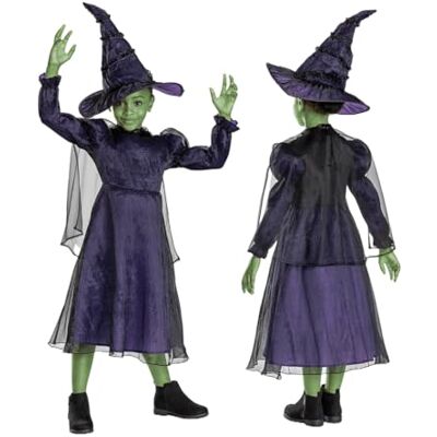 Disfraz Deluxe Infantil de Wicked Elphaba - Disfraz infantil Disfraz Deluxe Infantil de Wicked Elphaba - Disfraz infantil