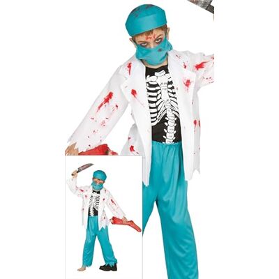 Fiestas Guirca - Dottore Zombie Bambino Taglia 3-4 Anni (78385) - Disfraz Fiestas Guirca - Dottore Zombie Bambino Taglia 3-4 Anni (78385) - Disfraz