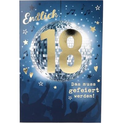 Depesche 11793-002 Jump outs – Tarjeta de felicitación con música, divertida tarjeta de cumpleaños con diseño colorido, texto a juego y texto interior Depesche 11793-002 Jump outs – Tarjeta de felicitación con música, divertida tarjeta de cumpleaños con diseño colorido, texto a juego y texto interior