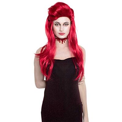 Folat Peluca Pelo Largo Rojo Folat Peluca Pelo Largo Rojo