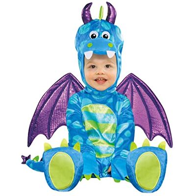 amscan Disfraz Infantil Pequeño Dragón Edad 18-24 Meses amscan Disfraz Infantil Pequeño Dragón Edad 18-24 Meses