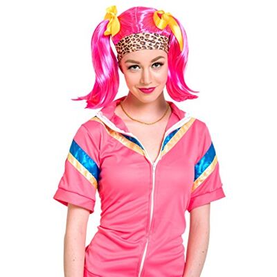 Folat – Peluca Make Me Sudadera, One size, Rubio , color/modelo surtido Folat – Peluca Make Me Sudadera, One size, Rubio , color/modelo surtido