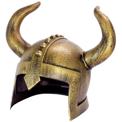 W WIDMANN MILANO Party Fashion Casco vikingo con cuernos, accesorio para disfraz de bárbaro para carnaval, Halloween y fiestas temáticas W WIDMANN MILANO Party Fashion Casco vikingo con cuernos, accesorio para disfraz de bárbaro para carnaval, Halloween y fiestas temáticas