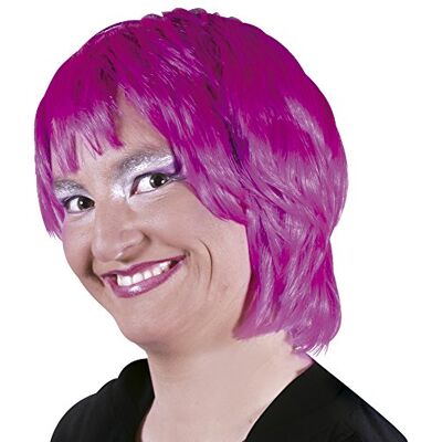 Rubies Peluca Techno Kanekalon, para Adultos, Talla única, Color Violeta () Rubies Peluca Techno Kanekalon, para Adultos, Talla única, Color Violeta ()