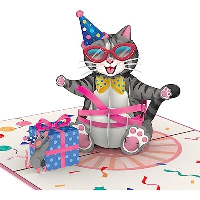 papercrush Tarjeta emergente de cumpleaños, tarjeta de cumpleaños 3D con motivo animal papercrush Tarjeta emergente de cumpleaños, tarjeta de cumpleaños 3D con motivo animal
