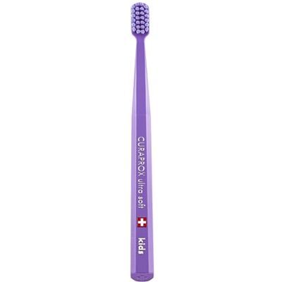 Curaprox Cepillo CS Kids, Morado, Paquete Individual, Fab. En Suiza Curaprox Cepillo CS Kids, Morado, Paquete Individual, Fab. En Suiza
