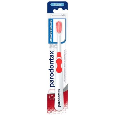 Parodontax Cuidado Delicado, Cepillo de Dientes Suave, Ayuda a Detener y Prevenir el Sangrado de Encías, Pack de 4, Blanco Parodontax Cuidado Delicado, Cepillo de Dientes Suave, Ayuda a Detener y Prevenir el Sangrado de Encías, Pack de 4, Blanco