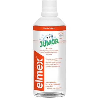 ELMEX Enjuague dental Junior, 400ml ELMEX Enjuague dental Junior, 400ml