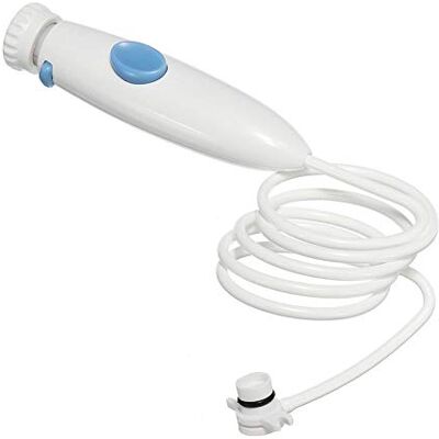 Liamostee Waterpik Irrigador, Manija plástica estándar irrigador bucal Accesorio de Limpieza Bucal Compatible para Waterpik Wp-100 Wp-900 Liamostee Waterpik Irrigador, Manija plástica estándar irrigador bucal Accesorio de Limpieza Bucal Compatible para Waterpik Wp-100 Wp-900