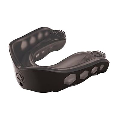 Shock Doctor Protector Bucal Gel MAX, Black, Youth, 6113 de BK de YTR Shock Doctor Protector Bucal Gel MAX, Black, Youth, 6113 de BK de YTR