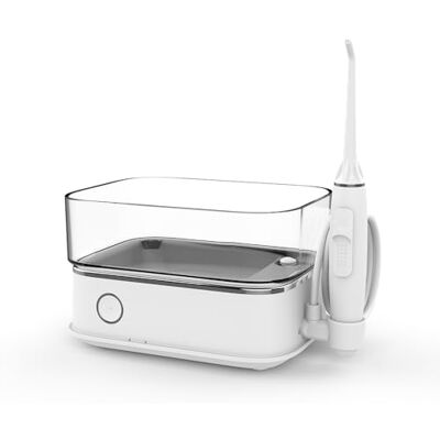 COLISH Flosser de agua plegable para la encimera con depósito de agua extraíble, control deslizante para ajuste de presión y función de carga rápida tipo C Irrigador bucal eléctrico que ahorra espacio para COLISH Flosser de agua plegable para la encimera con depósito de agua extraíble, control deslizante para ajuste de presión y función de carga rápida tipo C Irrigador bucal eléctrico que ahorra espacio para