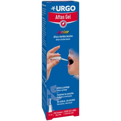Urgo Aphtha Gel Junior - Alivio aftas y lesiones bucales - 8ml Urgo Aphtha Gel Junior - Alivio aftas y lesiones bucales - 8ml
