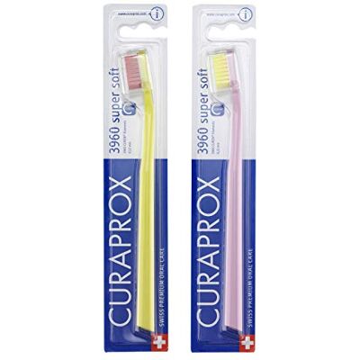 Curaprox CS 3960 Cepillo manual, 2 unidades, multicolor Curaprox CS 3960 Cepillo manual, 2 unidades, multicolor