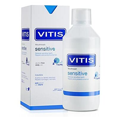 Dentaid Vitis Denti Sensibili Sensitive Collutorio Uso Quotidiano, 500ml Dentaid Vitis Denti Sensibili Sensitive Collutorio Uso Quotidiano, 500ml