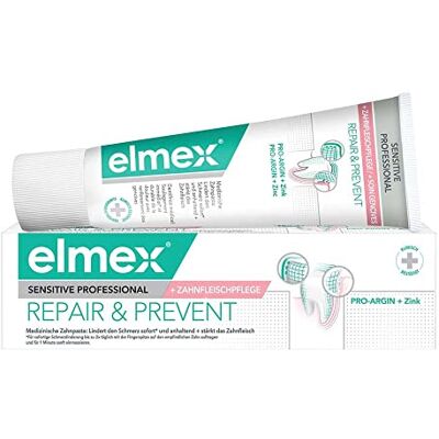 ELMEX SENSITIVE PROFESSIONAL Repair & Prevent, 75 ml Pasta de dientes ELMEX SENSITIVE PROFESSIONAL Repair & Prevent, 75 ml Pasta de dientes