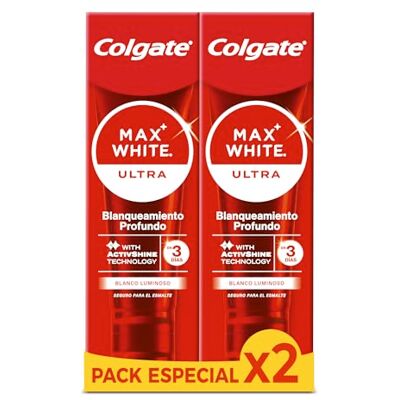 Pasta de dientes Colgate Max White Ultra Active Foam - Blanqueamiento Pasta de dientes Colgate Max White Ultra Active Foam - Blanqueamiento