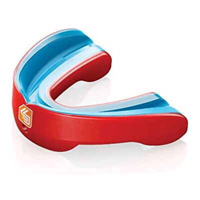 Shock Doctor Gel Nano Convertible Protector bucal Rojo Rojo Talla:Senior Shock Doctor Gel Nano Convertible Protector bucal Rojo Rojo Talla:Senior