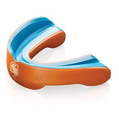 Shock Doctor Mundschutz Gel Nano Convertible Protector bucal de Artes Marciales (Protector bucal, Ajustables), Color Naranja, Talla Einheitsgröße Shock Doctor Mundschutz Gel Nano Convertible Protector bucal de Artes Marciales (Protector bucal, Ajustables), Color Naranja, Talla Einheitsgröße