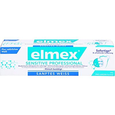 ELMEX Sensitive Prof Pasta dentífrica blanqueadora, 75 ml ELMEX Sensitive Prof Pasta dentífrica blanqueadora, 75 ml