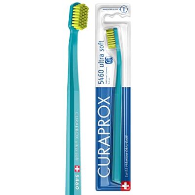 Curaprox CS 5460 Cepillo Ultra Suave, Turquesa-Verde, Fab. En Suiza Curaprox CS 5460 Cepillo Ultra Suave, Turquesa-Verde, Fab. En Suiza