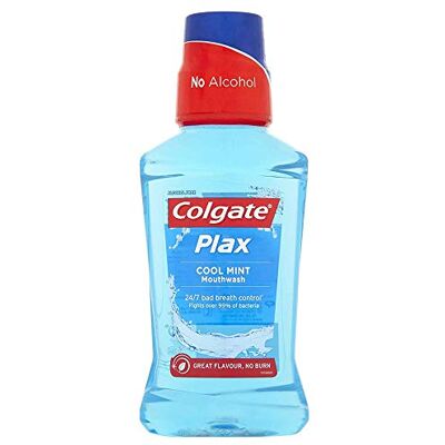 Colgate Plax Cool Mint enjuague bucal con CPC, 250 ml (paquete de 1) Colgate Plax Cool Mint enjuague bucal con CPC, 250 ml (paquete de 1)