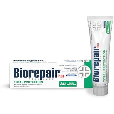 Biorepair Plus Total Protection with microRepair 2.5 fl.oz 75ml (Pack of 1) Biorepair Plus Total Protection with microRepair 2.5 fl.oz 75ml (Pack of 1)