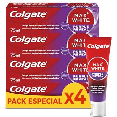 Colgate Max White Purple Reveal Pasta de dientes blanqueadora - Pasta de dientes Colgate Max White Purple Reveal Pasta de dientes blanqueadora - Pasta de dientes