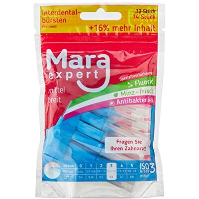Unbekkant MARA EXPERT Cepillo interdental ISO 3 Unbekkant MARA EXPERT Cepillo interdental ISO 3