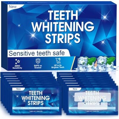 Vinmall tiras blanqueadoras dientes blanqueador dental 28 teeth whitening strips 14 Sesiones blanqueamiento dental blanqueadores dentales Seguro para dientes para el café vino, tabaco y otras manchas Vinmall tiras blanqueadoras dientes blanqueador dental 28 teeth whitening strips 14 Sesiones blanqueamiento dental blanqueadores dentales Seguro para dientes para el café vino, tabaco y otras manchas
