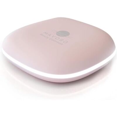 Mavoro Espejo de Maquillaje de Viaje LED Aumento 1x/10x Recargable USB-C Espejo Compacto portátil para Bolsillo y Bolso con Sensor táctil (Heavenly Pink) Mavoro Espejo de Maquillaje de Viaje LED Aumento 1x/10x Recargable USB-C Espejo Compacto portátil para Bolsillo y Bolso con Sensor táctil (Heavenly Pink)