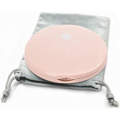 Mavoro Espejo Compacto con Aumento 1X/10X Espejo de Maquillaje de Doble Cara, Espejo de Bolsillo Pequeño, Espejo de Bolsillo Pequeño o Espejo de Monedero (Rosa) Mavoro Espejo Compacto con Aumento 1X/10X Espejo de Maquillaje de Doble Cara, Espejo de Bolsillo Pequeño, Espejo de Bolsillo Pequeño o Espejo de Monedero (Rosa)