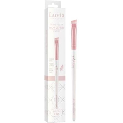 Luvia Cosmetics Brocha de maquillaje profesional Luvia, brocha para cejas, pincel para cejas, pincel para ojos, pincel plano biselado, pincel vegano, 425 // Brow Definer Candy Luvia Cosmetics Brocha de maquillaje profesional Luvia, brocha para cejas, pincel para cejas, pincel para ojos, pincel plano biselado, pincel vegano, 425 // Brow Definer Candy