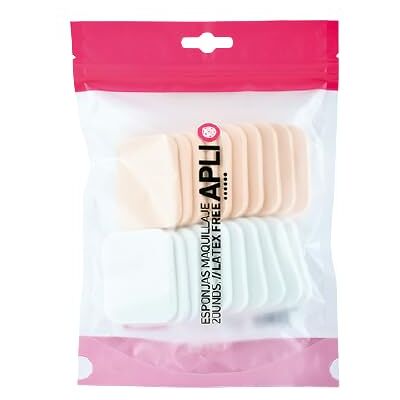 BIFULL ESPONJAS Maquillaje RECTANGULARES APLI SIN Latex 20UDS BIFULL ESPONJAS Maquillaje RECTANGULARES APLI SIN Latex 20UDS