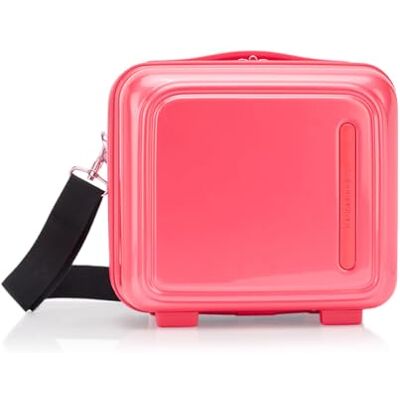 Mandarina Duck LOGODUCK + Metal Beauty Case, Raspberry, Logo Duck + Metal Mandarina Duck LOGODUCK + Metal Beauty Case, Raspberry, Logo Duck + Metal