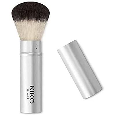 Kiko Milano Smart Allover Powder Brush 104 Brocha retráctil para polvos faciales, fibra sintética Kiko Milano Smart Allover Powder Brush 104 Brocha retráctil para polvos faciales, fibra sintética