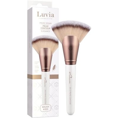Luvia Cosmetics Pincel de maquillaje Luvia, Prime Contour, pincel de maquillaje para el rostro, pincel cosmético vegano, pincel de maquillaje para difuminar, perfilar y contornear Luvia Cosmetics Pincel de maquillaje Luvia, Prime Contour, pincel de maquillaje para el rostro, pincel cosmético vegano, pincel de maquillaje para difuminar, perfilar y contornear