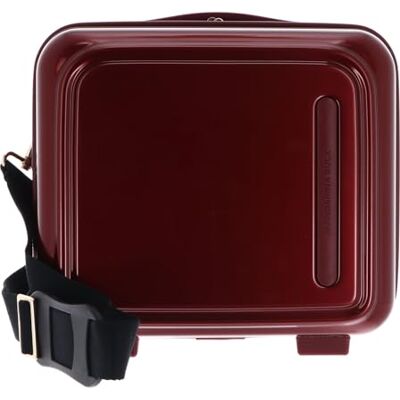 Mandarina Duck Bolsa de Maquillaje Logoduck + Metal Beauty Case Red Metal Rojo Oscuro Mandarina Duck Bolsa de Maquillaje Logoduck + Metal Beauty Case Red Metal Rojo Oscuro