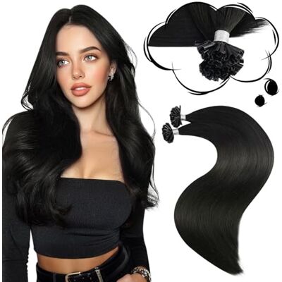 Moresoo Extensiones De Cabello Natural Queratina Extensiones Negras Queratina Marrón Más Oscuro Extensión De Pelo Natural Queratina 55 cm Extensiones Pelo Natural Con Queratina #2 50S 50G Moresoo Extensiones De Cabello Natural Queratina Extensiones Negras Queratina Marrón Más Oscuro Extensión De Pelo Natural Queratina 55 cm Extensiones Pelo Natural Con Queratina #2 50S 50G