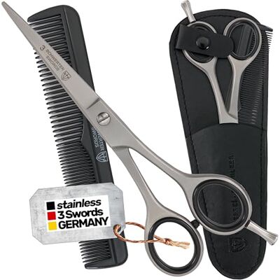 Tres Espadas 3 Swords Germany Tijera de peluquería profesional inoxidable para el cabello Made by 3 Swords Germany (7575) Tres Espadas 3 Swords Germany Tijera de peluquería profesional inoxidable para el cabello Made by 3 Swords Germany (7575)