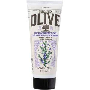 KORRES OLIVE & ROSEMARY FLOWER leche corporal hidratante para una piel flexible, con aceite de oliva virgen extra, con perfume de romero, vegana, sin siliconas ni parabenos, 200 ml KORRES OLIVE & ROSEMARY FLOWER leche corporal hidratante para una piel flexible, con aceite de oliva virgen extra, con perfume de romero, vegana, sin siliconas ni parabenos, 200 ml