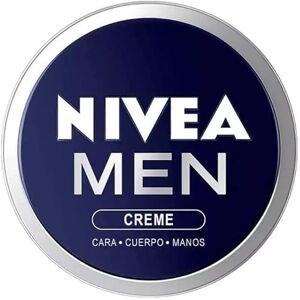 Nivea MEN Creme (1 x 150 ml), crema para hombres, crema para cara, crema corporal hidratante, crema multiusos hidratante para el cuidado de la piel masculina
