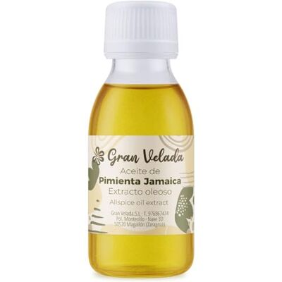 GRAN VELADA Aceite de Pimienta Jamaica 5L Extracto Oleoso Vegetal Versátil para Producción de Cosmética Natural Para Cremas Bálsamos Sérums Mascarillas y Jabones GRAN VELADA Aceite de Pimienta Jamaica 5L Extracto Oleoso Vegetal Versátil para Producción de Cosmética Natural Para Cremas Bálsamos Sérums Mascarillas y Jabones