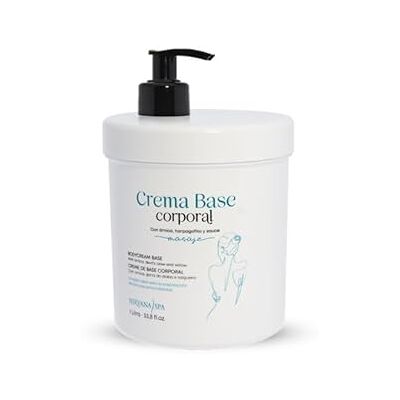 NIRVANA SPA Crema Base Corporal 1 L NIRVANA SPA Crema Base Corporal 1 L