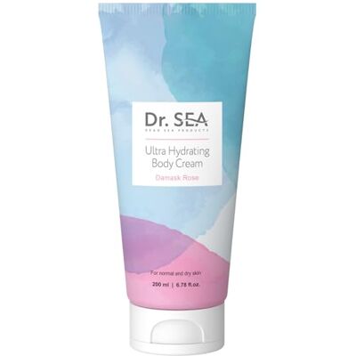 DR. SEA Crema Corporal Ultra-Hidratante con Rosa de Damasco & Ginseng Regeneradora, Nutritiva & Protectora Piel Suave & Satinada 200 ml DR. SEA Crema Corporal Ultra-Hidratante con Rosa de Damasco & Ginseng Regeneradora, Nutritiva & Protectora Piel Suave & Satinada 200 ml