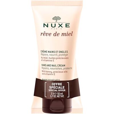 Nuxe Crema reparadora de manos Rêve de Miel Duo 50 ml + 50 ml Nuxe Crema reparadora de manos Rêve de Miel Duo 50 ml + 50 ml