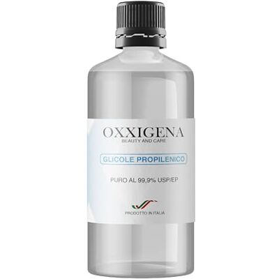 OXXIGENA Glicol Propilénico Líquido Puro al 99,9% de 1 L, Base Neutra Full PG, Ideal para Hidratar la Piel y Crear Líquidos, Insípido e Inodoro, Pureza Farmacéutica Certificada USP/EP OXXIGENA Glicol Propilénico Líquido Puro al 99,9% de 1 L, Base Neutra Full PG, Ideal para Hidratar la Piel y Crear Líquidos, Insípido e Inodoro, Pureza Farmacéutica Certificada USP/EP
