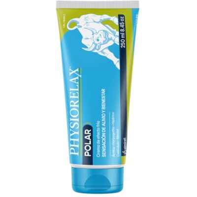 Physiorelax Polar, Crema Apta para masaje, Efecto Frío, Con sensación Refrescante y Relajante, Contribuye al Descanso tras la Actividad Física Cotidiana, con Árnica e Ingredientes Naturales 250 ml Physiorelax Polar, Crema Apta para masaje, Efecto Frío, Con sensación Refrescante y Relajante, Contribuye al Descanso tras la Actividad Física Cotidiana, con Árnica e Ingredientes Naturales 250 ml