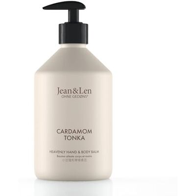Jean & Len Hand & Body Balm Cardamom/Tonka INT, 500 ml Jean & Len Hand & Body Balm Cardamom/Tonka INT, 500 ml